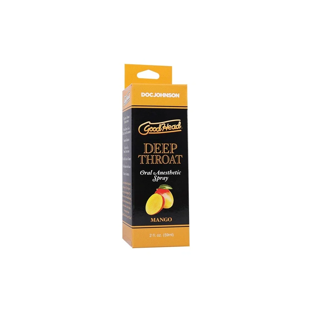 GoodHead Deep Throat Spray in Mango 2oz - Image 2