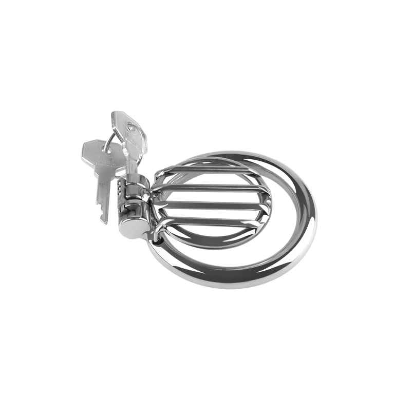 Grill Grate 15mm Flat Chastity Cage Cock Cage by Metal Pleasure Play - Image 2