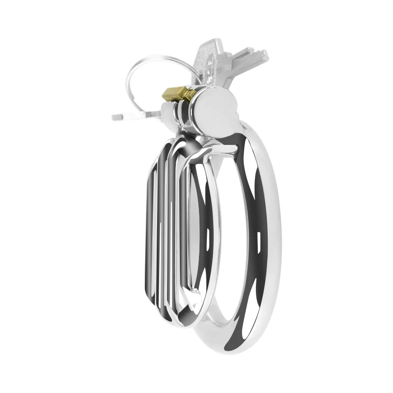 Grill Grate 15mm Flat Chastity Cage Cock Cage by Metal Pleasure Play - Image 3