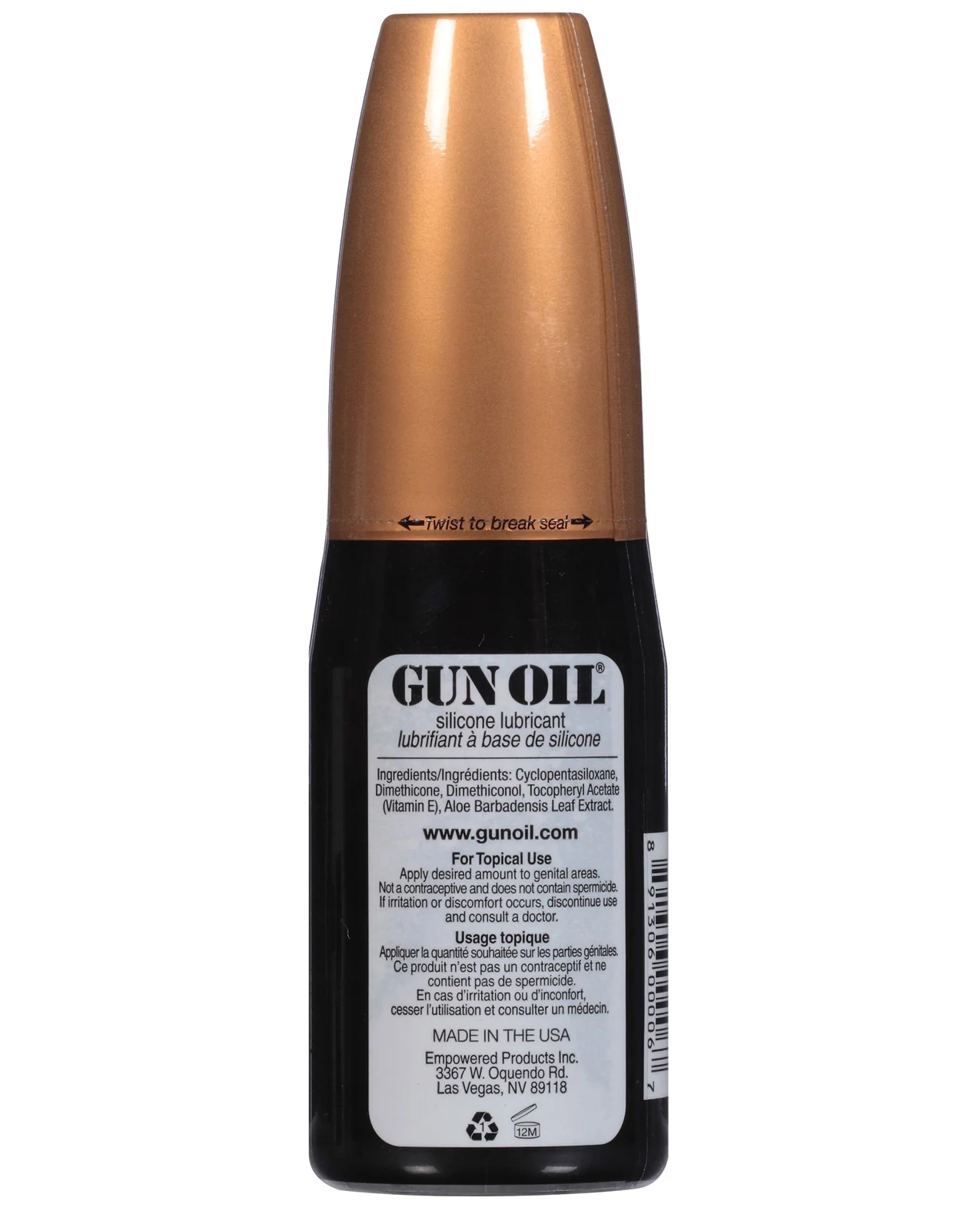 Gun Oil Silicone Lubricant - 4 oz - Image 2