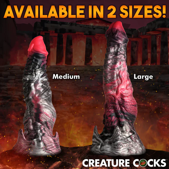 HADES SILICONE DILDO - MEDIUM - Image 4