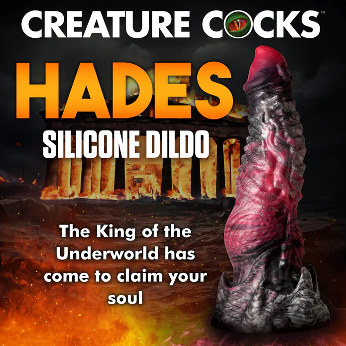 HADES SILICONE DILDO - MEDIUM - Image 5