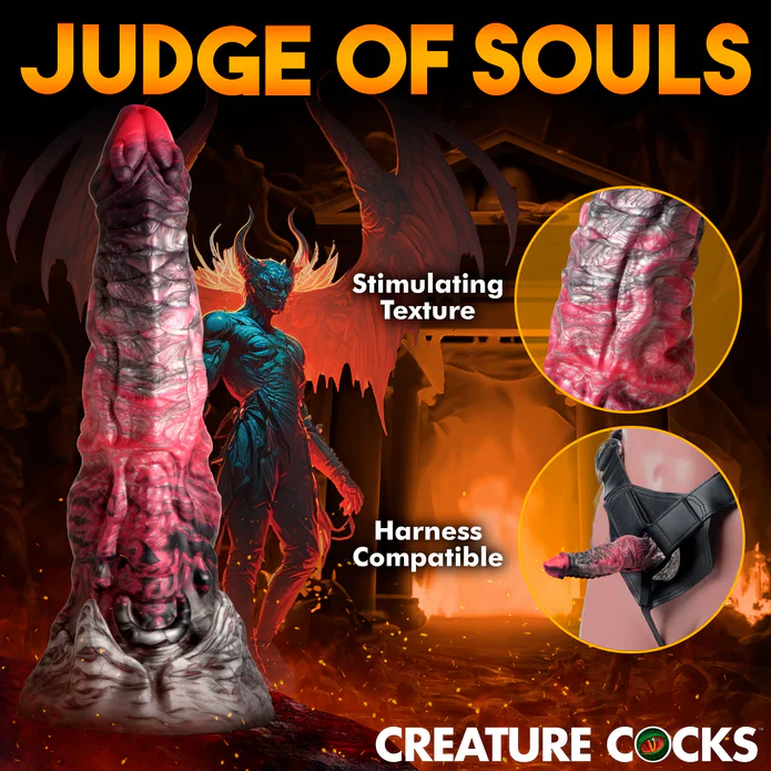 HADES SILICONE DILDO - MEDIUM - Image 9