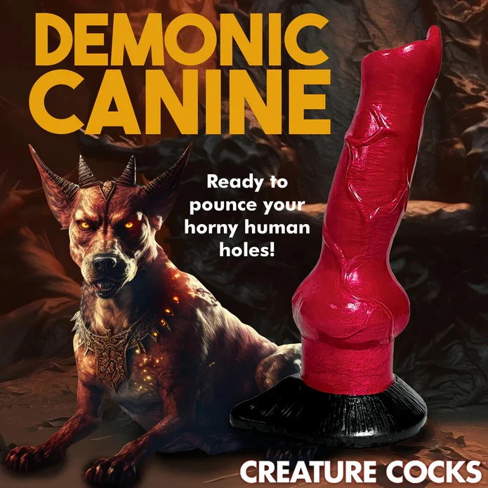 Hell Hound Canine Silicone Dildo - Image 9