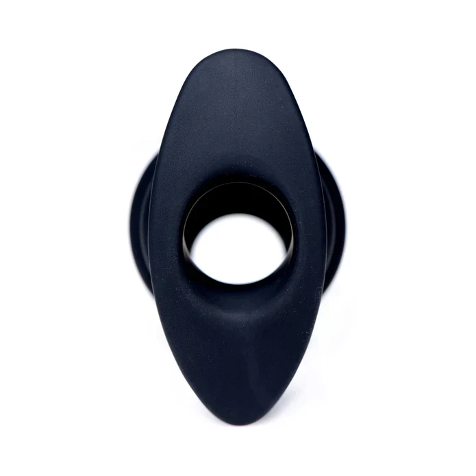 Hive Ass Silicone Ribbed Hollow Anal Plug in Small - Image 2