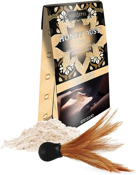 Kama Sutra Honey Dust Vanilla Crème Body Powder 1oz