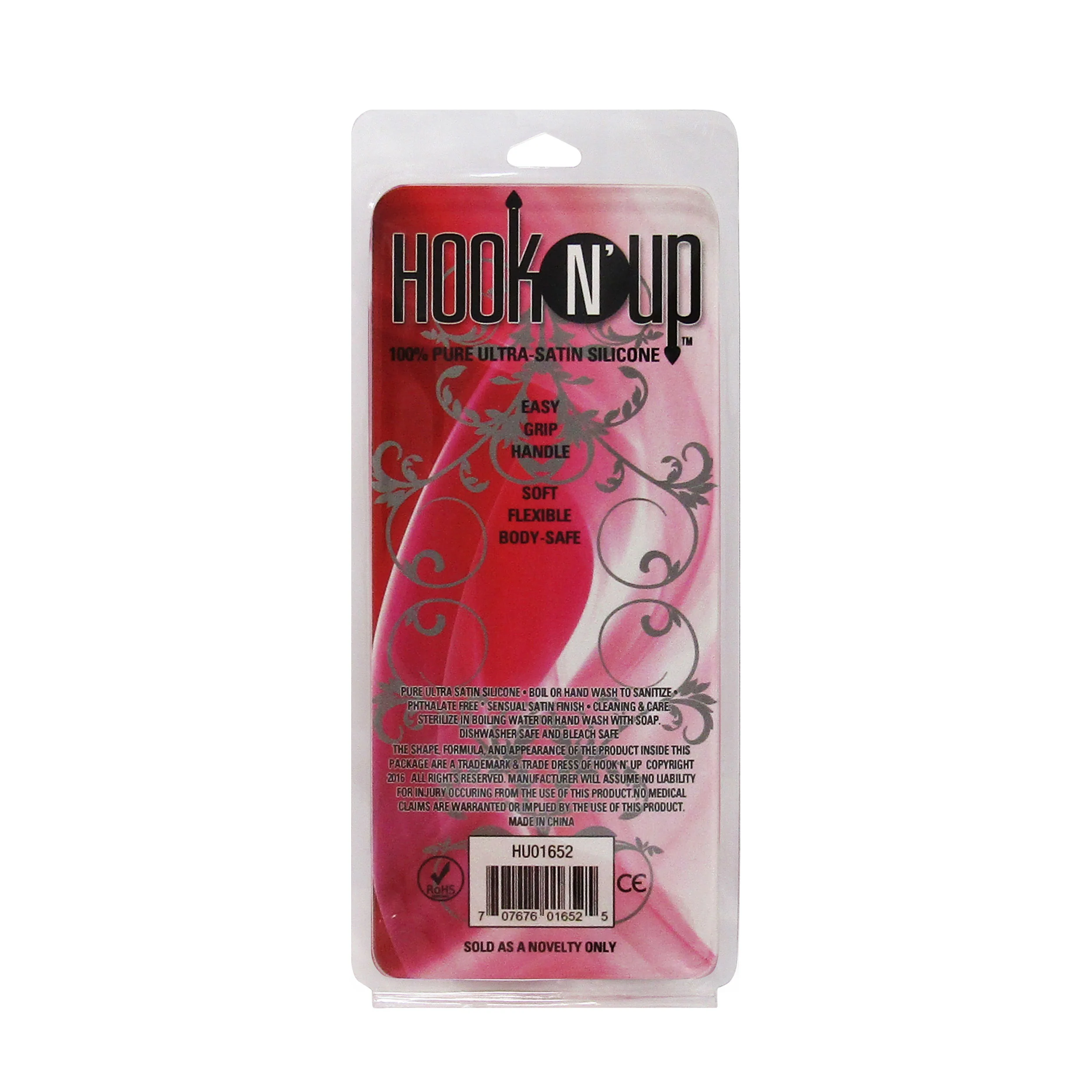 Hook N' Up Butt Plug - Purple - Image 2