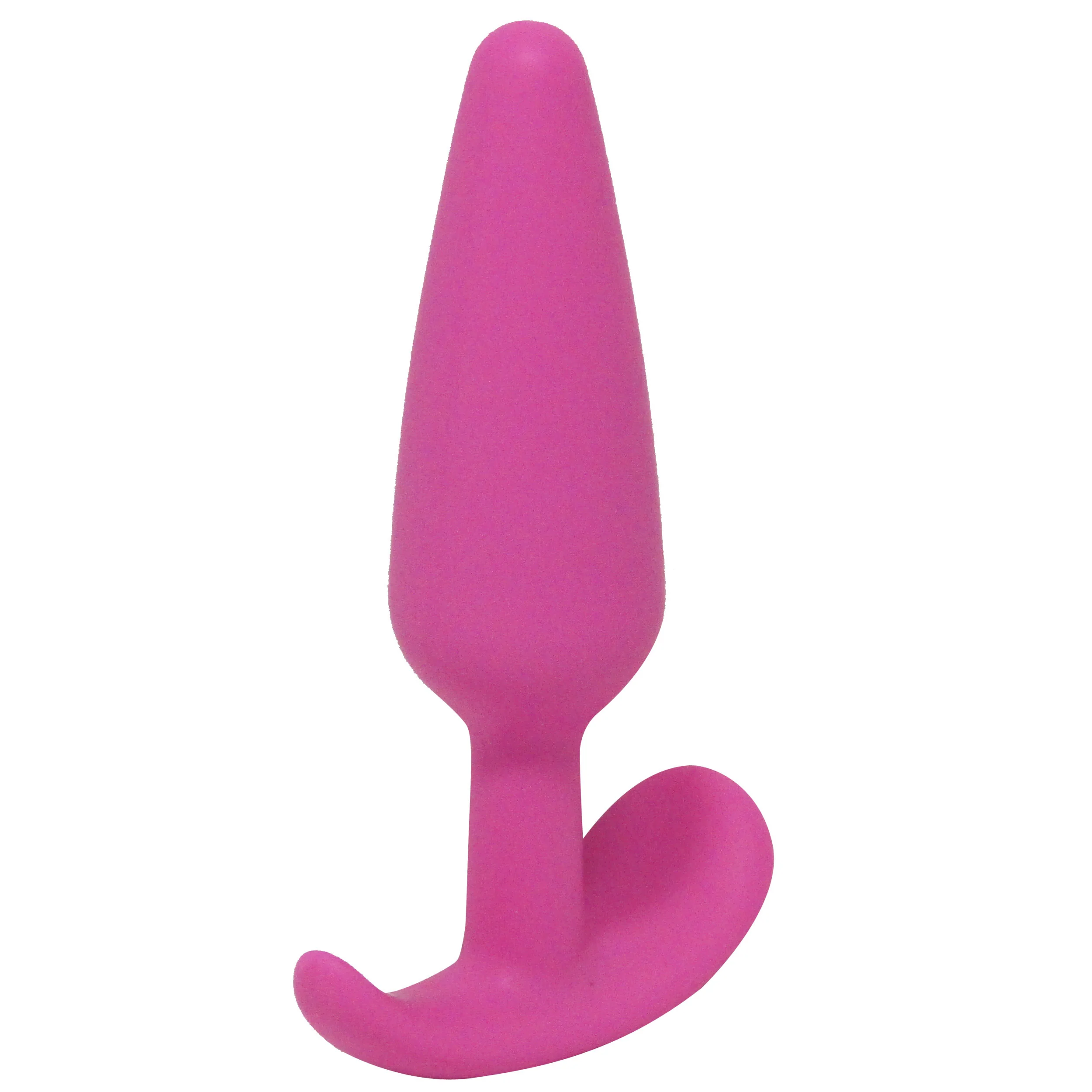 Hook N' Up Medium Anal Plug - Pink - Image 2