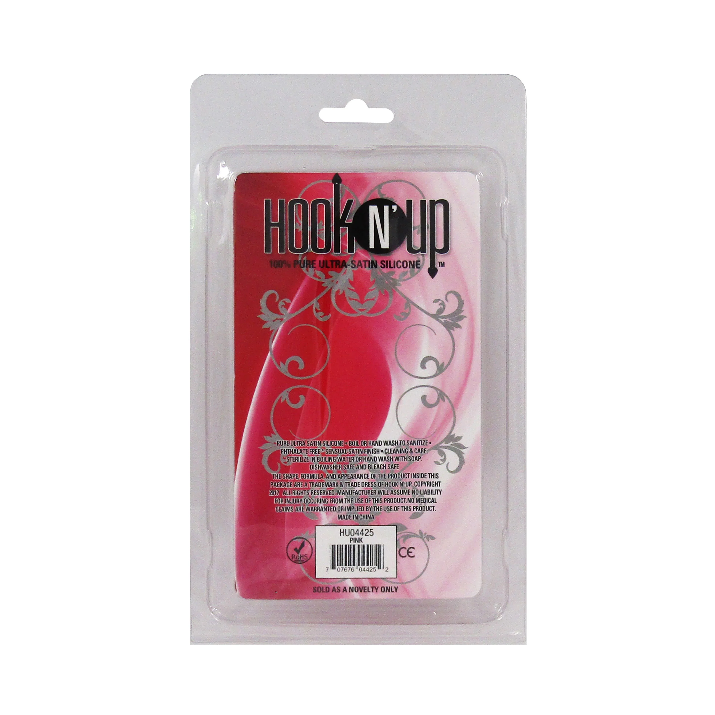 Hook N' Up Small Anal Plug - Pink - Image 4