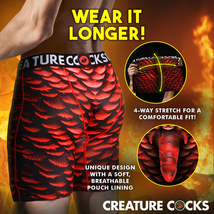 Horny Devil Printed Boxers by Creature Cocks - Image 2