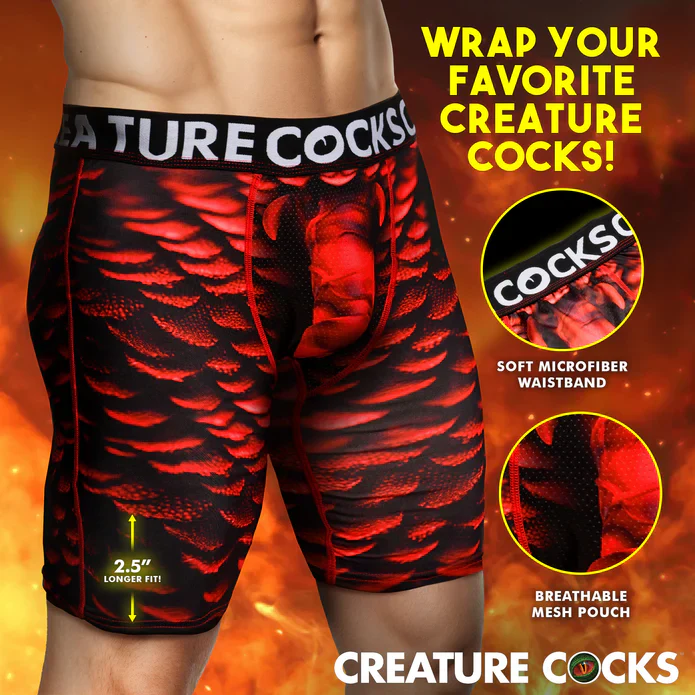 Horny Devil Printed Boxers by Creature Cocks - Image 3