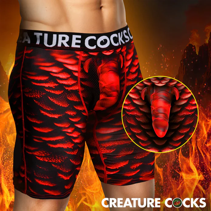 Horny Devil Printed Boxers by Creature Cocks - Image 4