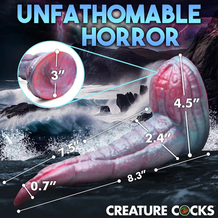 IRIDESCENT TENTACLE COCK SILICONE DILDO - Image 6