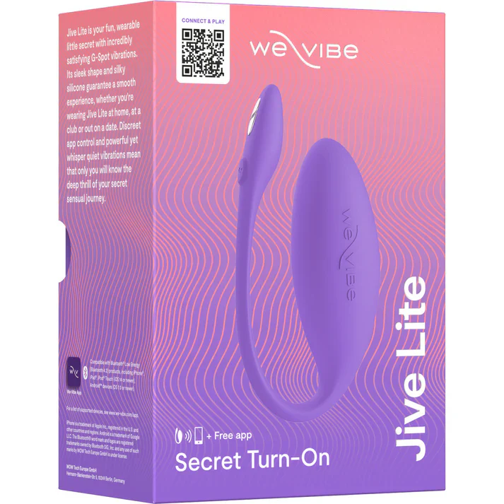 Jive Lite Egg Vibrator by We-Vibe in Purple - Image 11