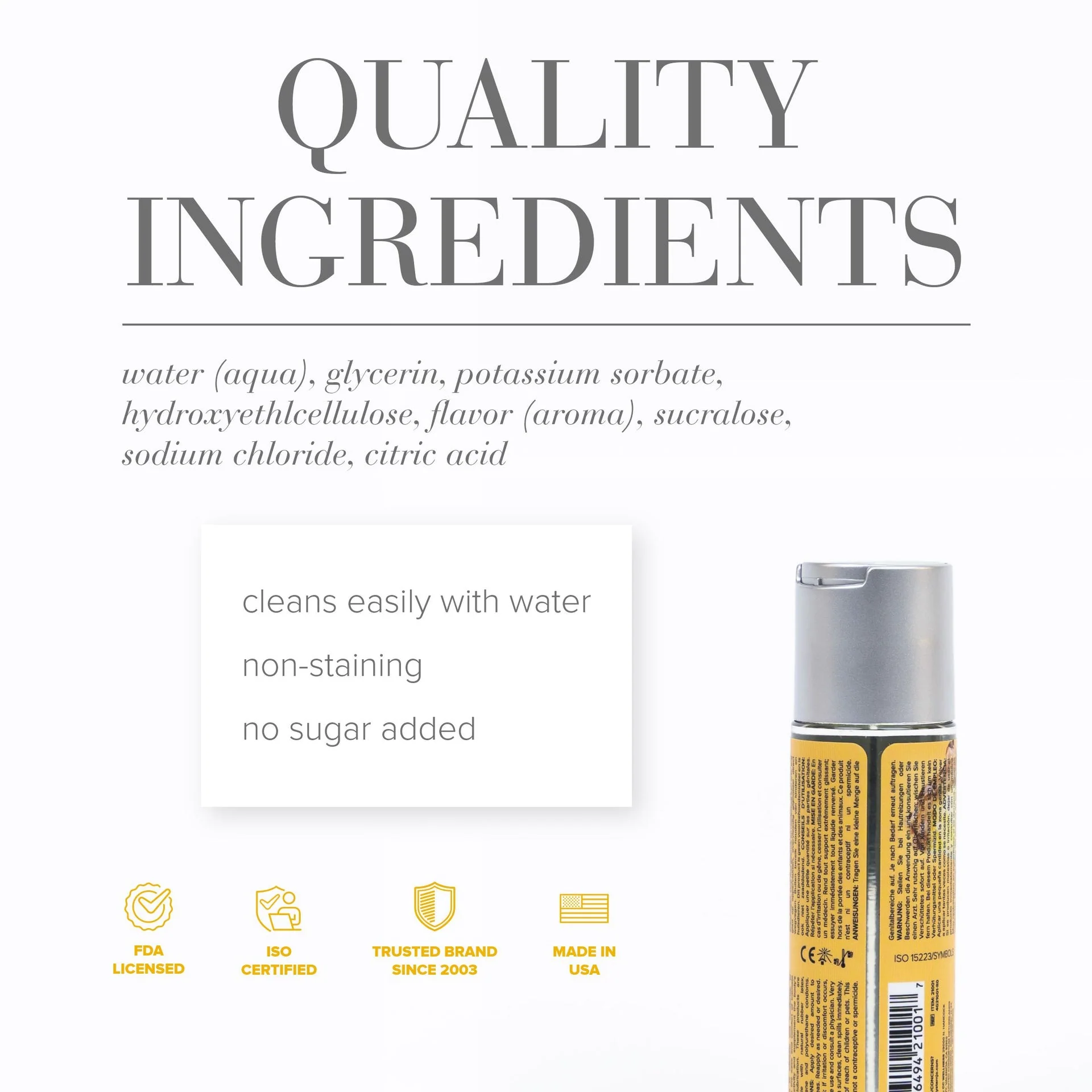 JO Piña Colada Flavored Lubricant - 2 oz - Image 2