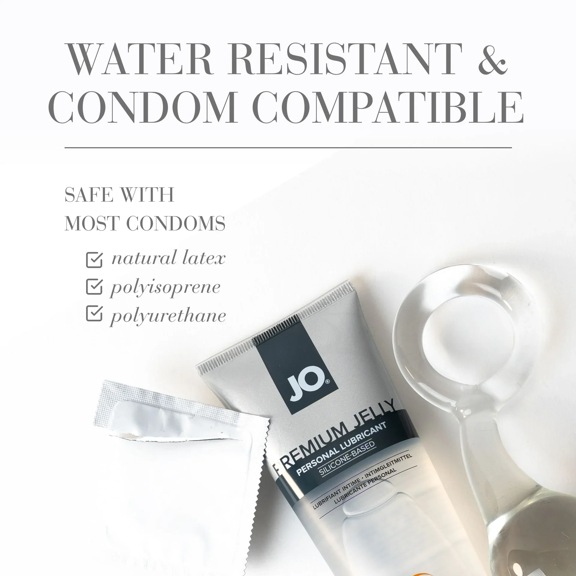 JO H2O Premium Jelly Lube - Original Formula 4oz - Image 2
