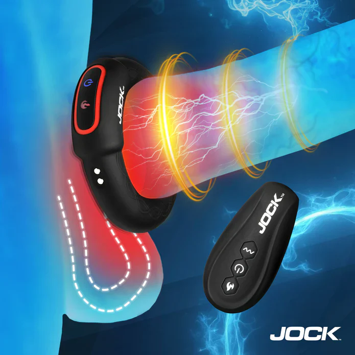 Jock Vibrating and Warming Cock Ring - 1.8 inch - Image 7