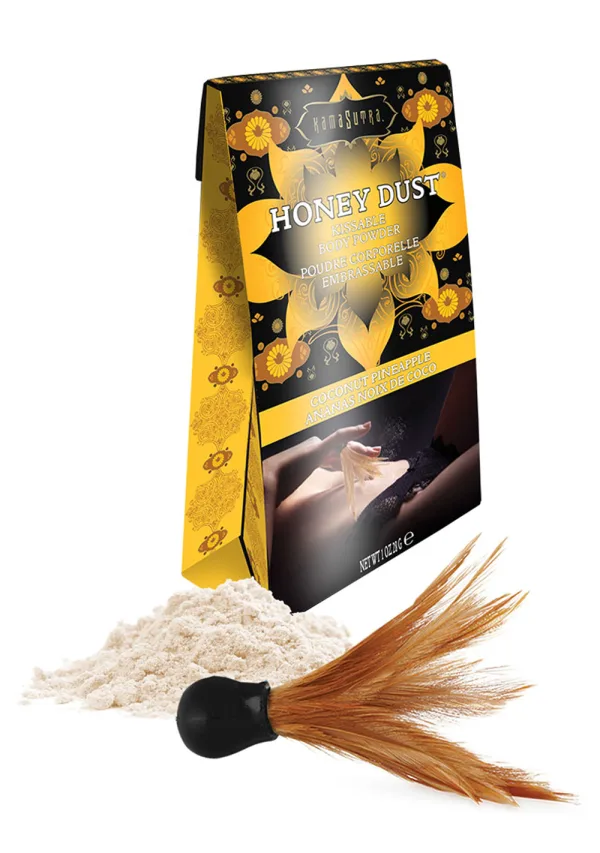 Kama Sutra Honey Dust Coconut Pineapple Body Powder 1oz