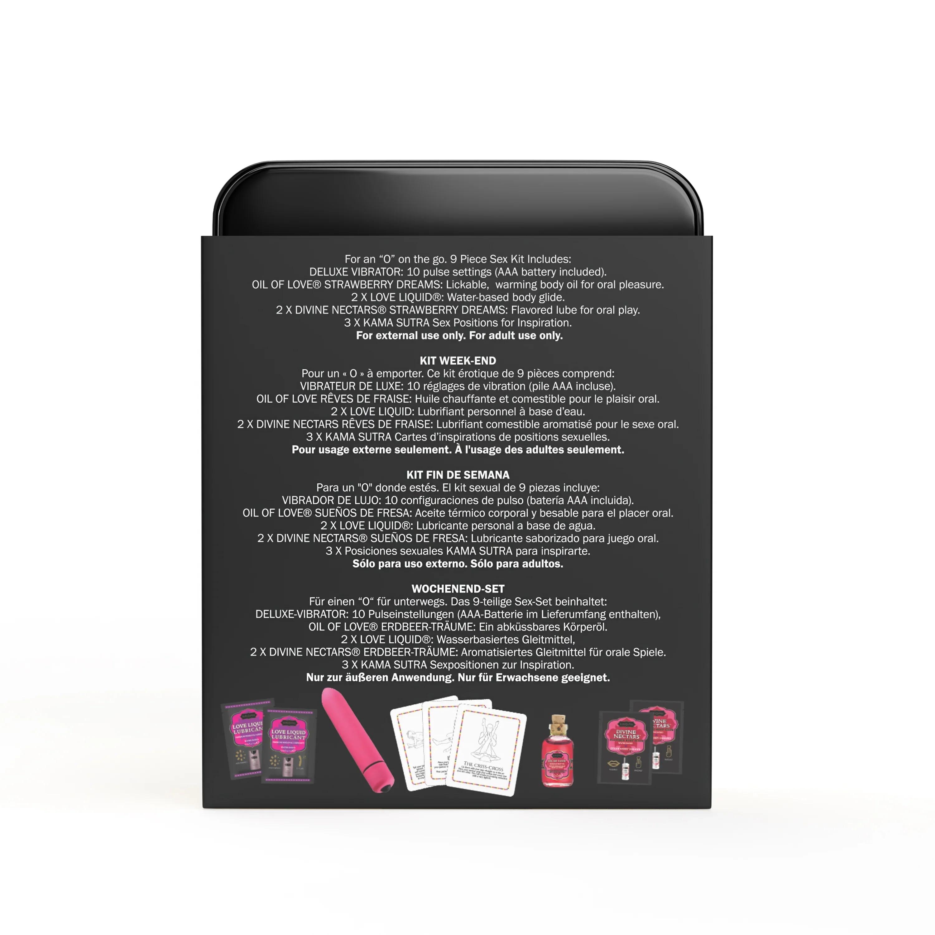 Kama Sutra Weekender Vibe Kit, Strawberry Dreams - Image 3