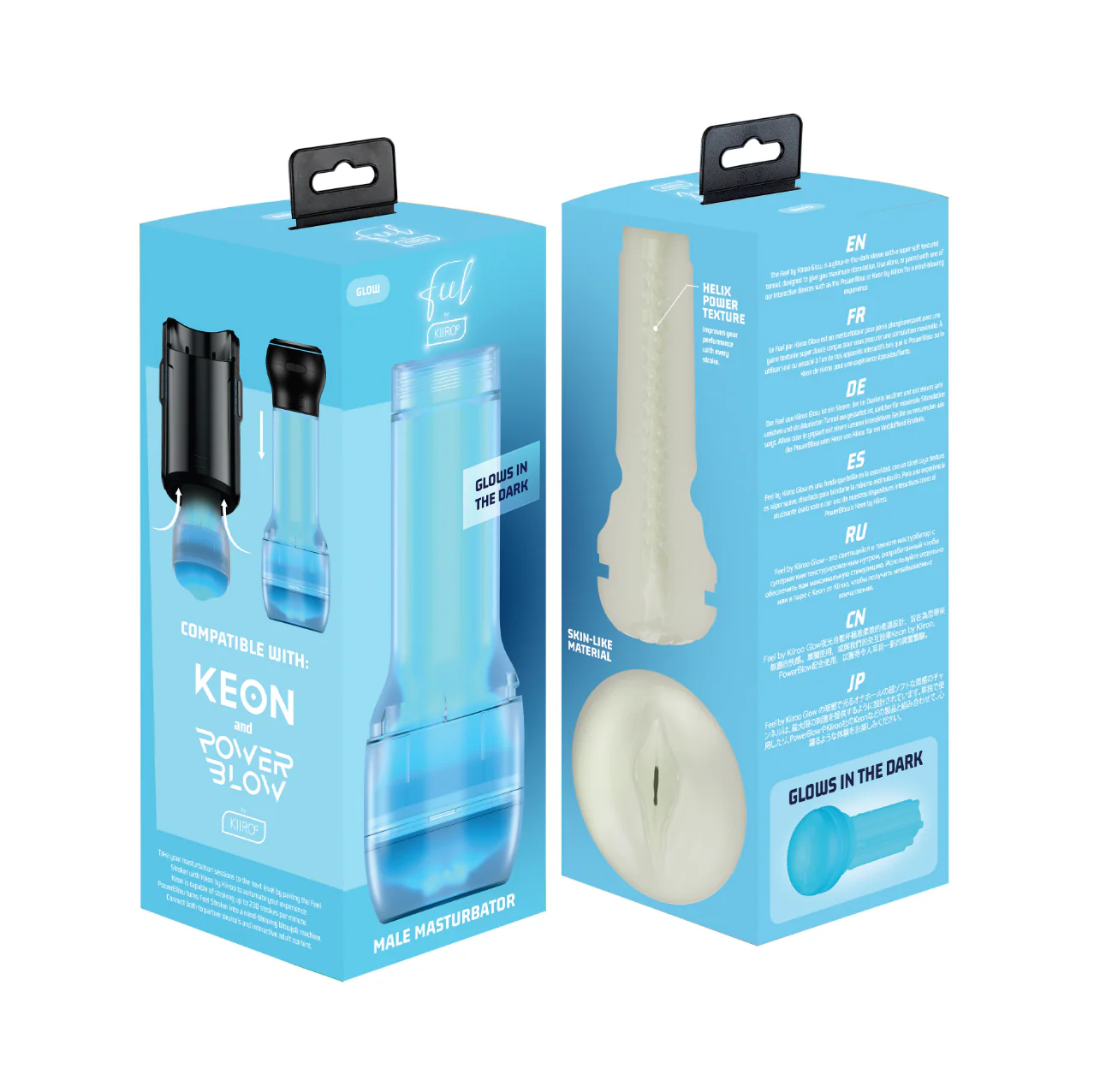 THE KIIROO FEEL GLOW-IN-THE-DARK STROKER LIMITED EDITION