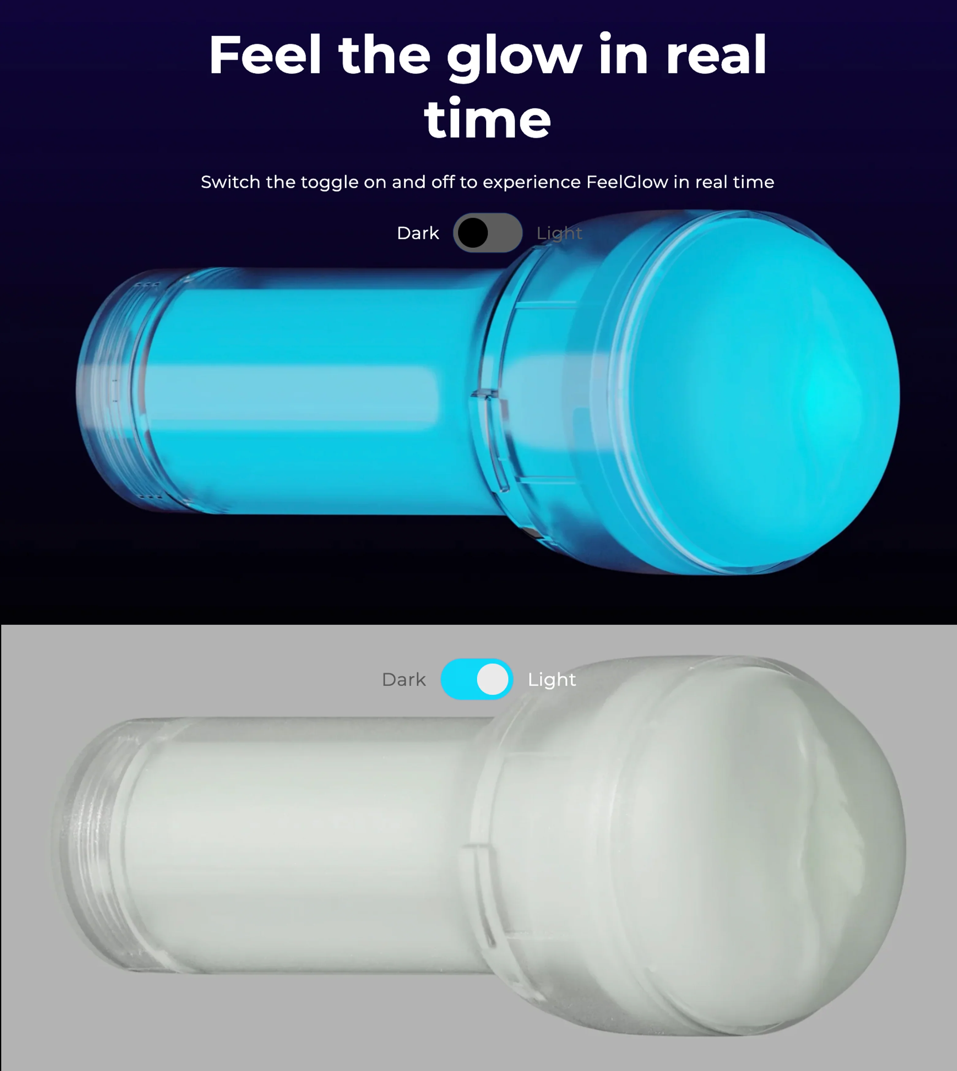 THE KIIROO FEEL GLOW-IN-THE-DARK STROKER LIMITED EDITION - Image 5