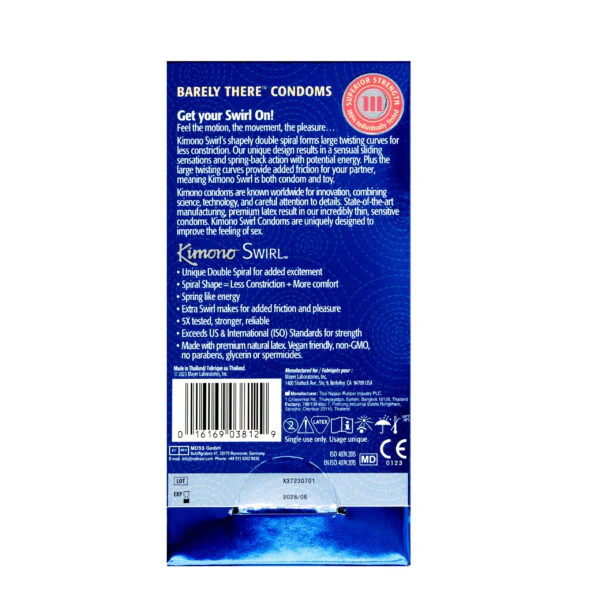 Kimono Swirl Condoms, 12 Pack - Image 4