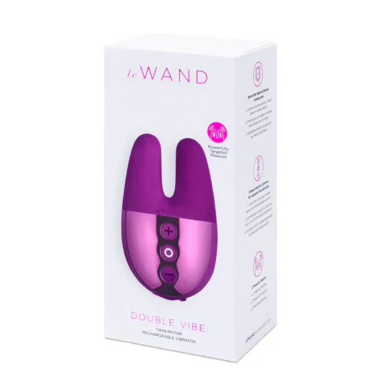 Le Wand Double Vibe in Dark Cherry - Image 7