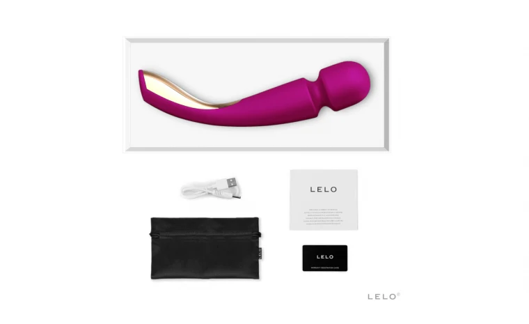 Lelo Smart Wand 2 - Deep Rose - Image 3