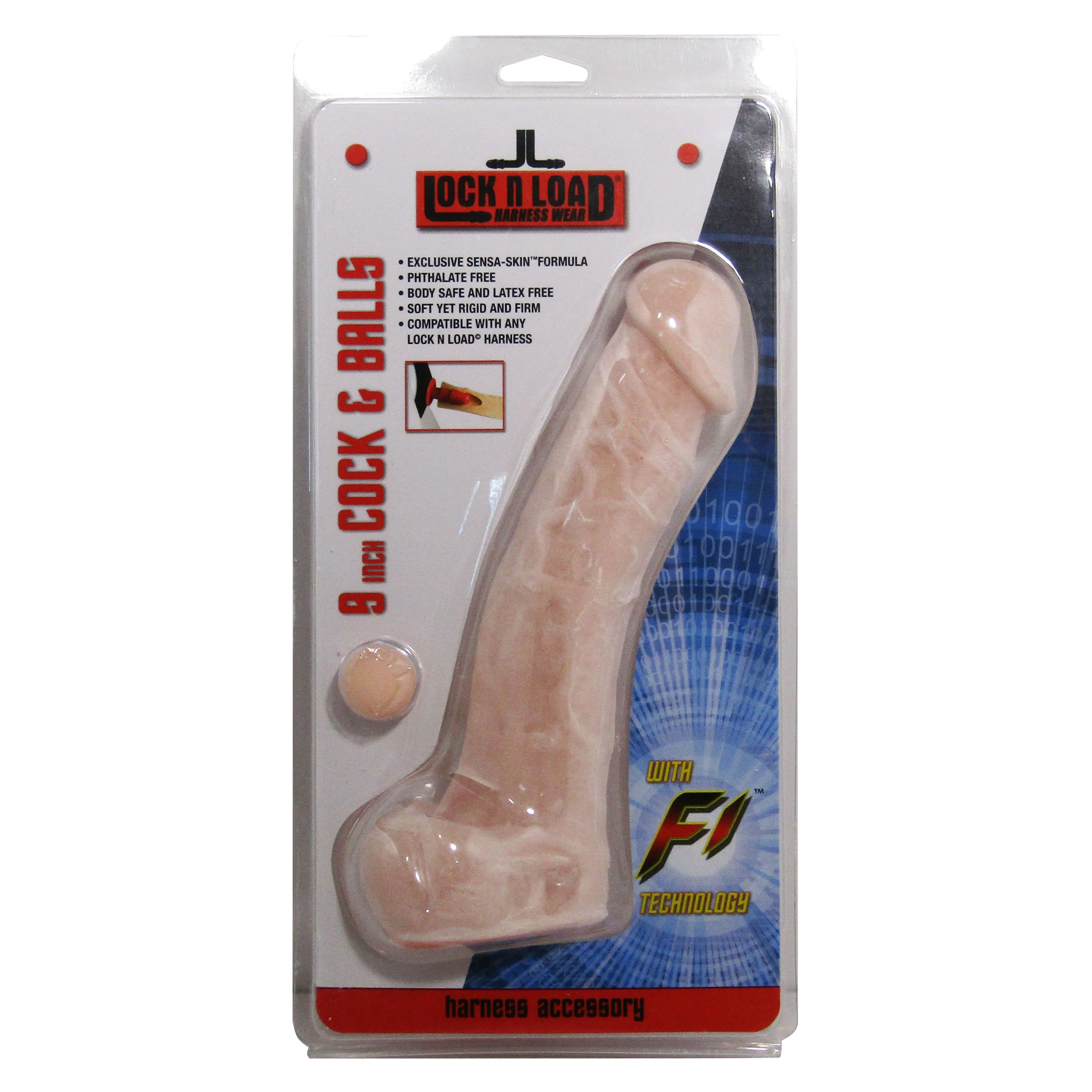 Lock 'N' Load F1 9in Dildo - Image 2