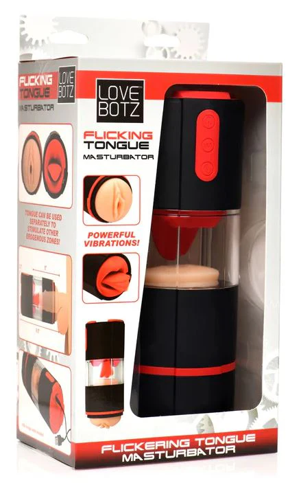Love Botz Flicking Tongue Male Masturbator - Image 8
