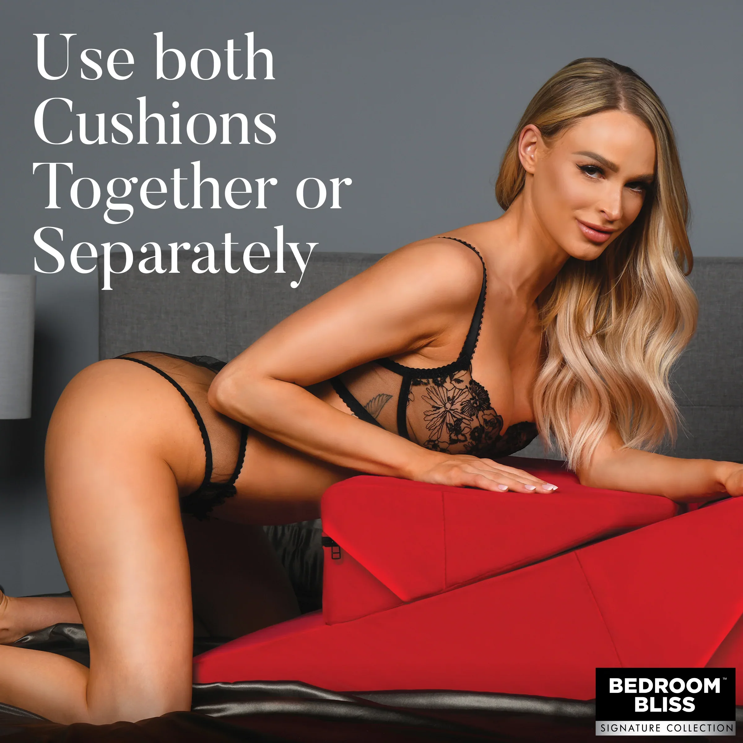 Love Cushion Foam Wedge Pillow Set - Image 8