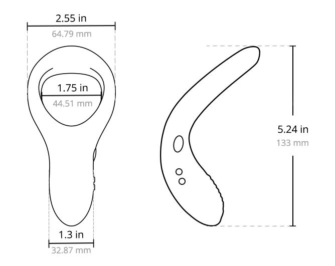 Lovense Diamo Vibrating Cock Ring - Image 4