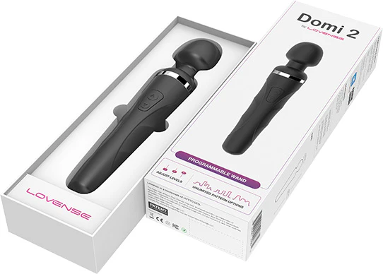Lovense Domi 2 Bluetooth Mini Massage Wand Vibrator - Image 3