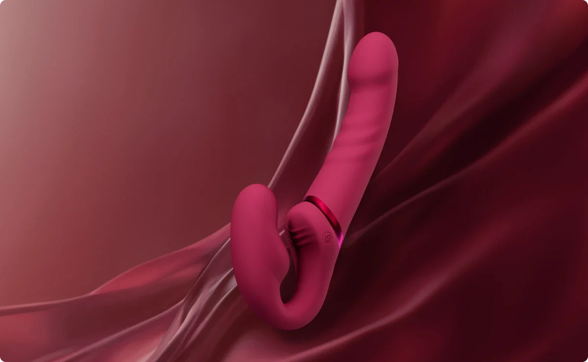 THE LOVENSE LAPIS APP CONTROLLED STRAPLESS STRAP ON - Image 5