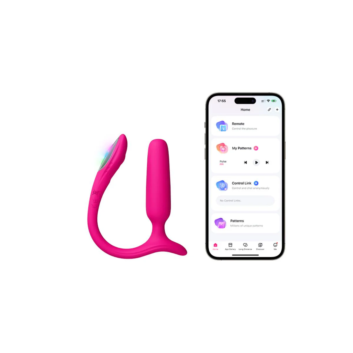 Lovense Lush Anal App-Controlled Butt Plug Vibrator - Image 4