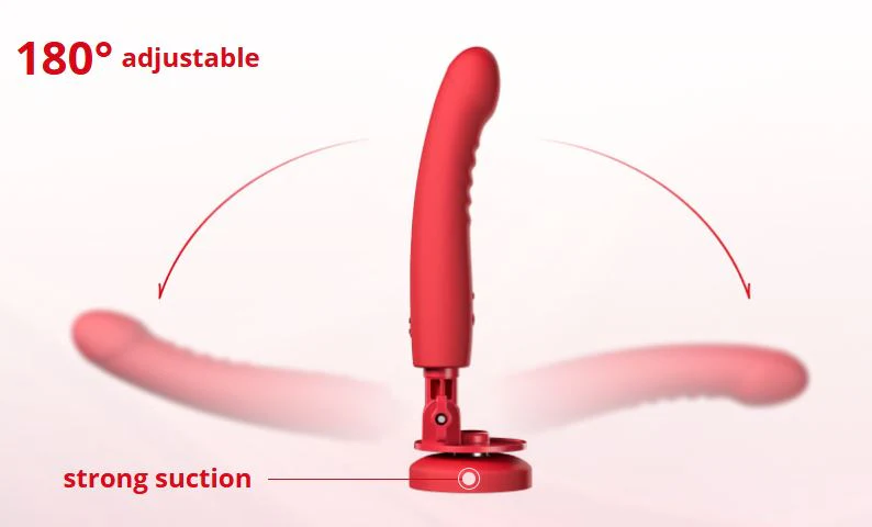 Lovense Mission 2 Vibrating Suction Cup Dildo With Advance Touch-Sense Technology - Image 3