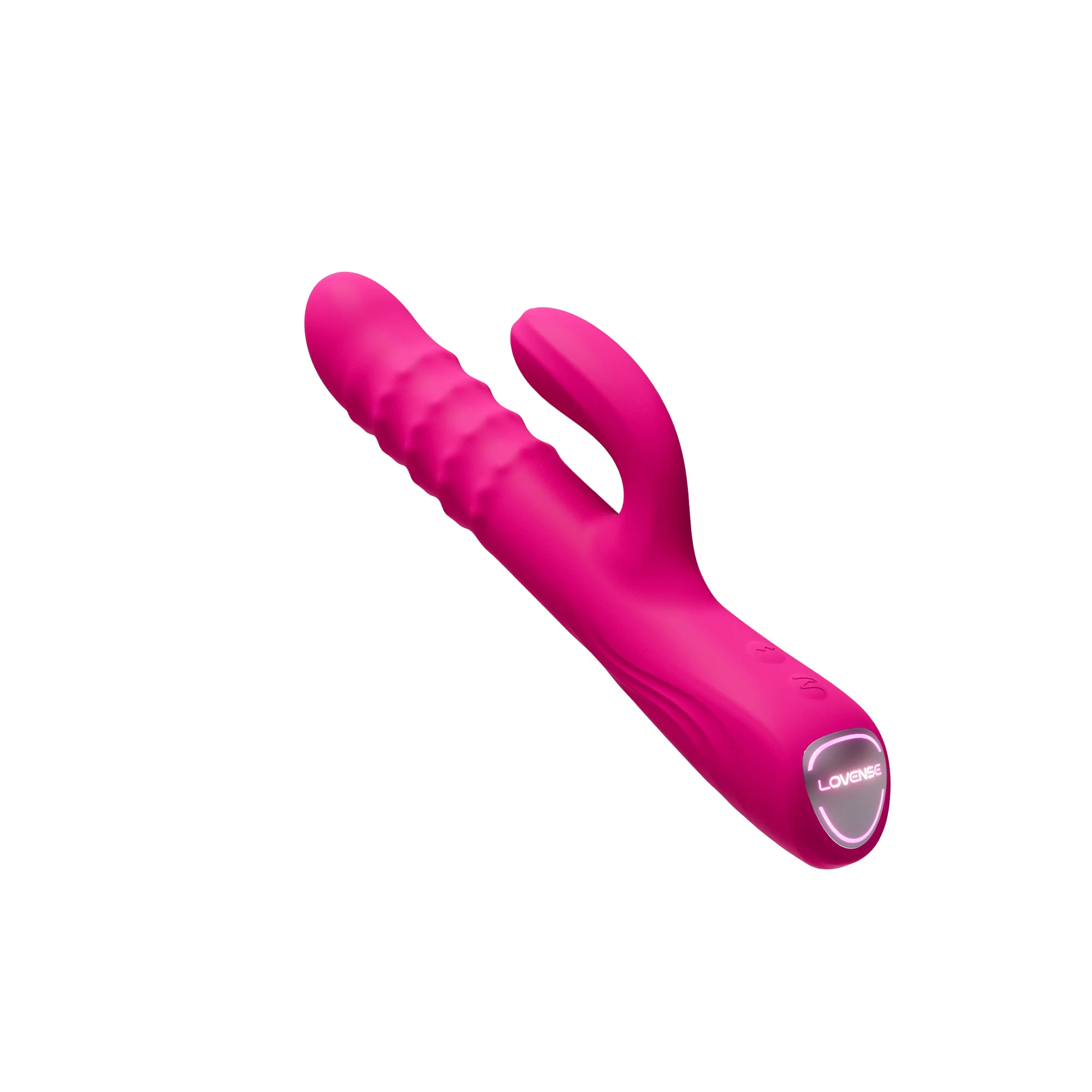 Lovense Velvo Rolling Bead Rabbit Vibrator with Dual Control & App Sync - Image 2