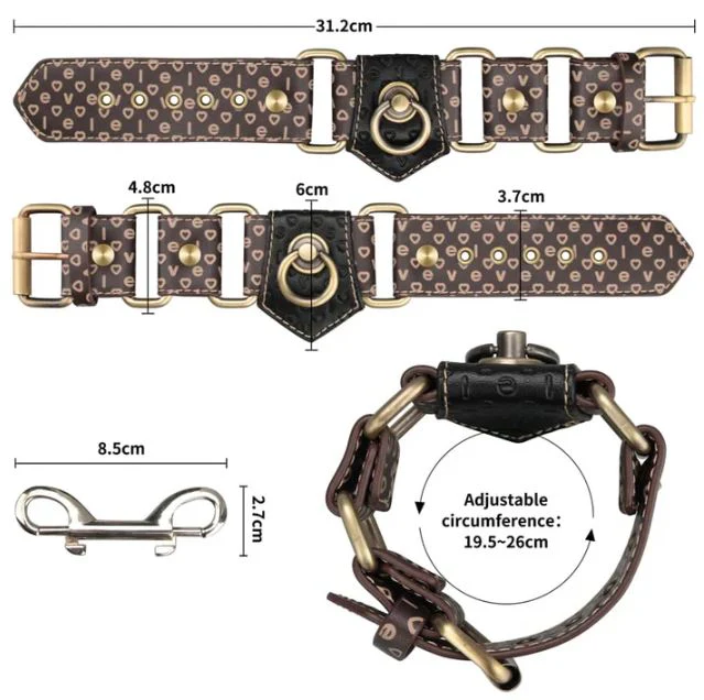 LoveToy Rebellion Reign Vegan Leather Handcuffs - Image 4
