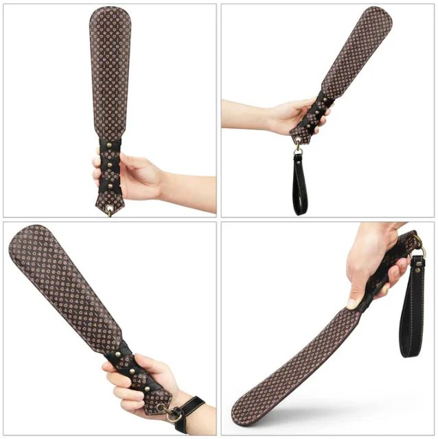 Rebellion Reign Love Paddle in Vegan Leather - Image 2