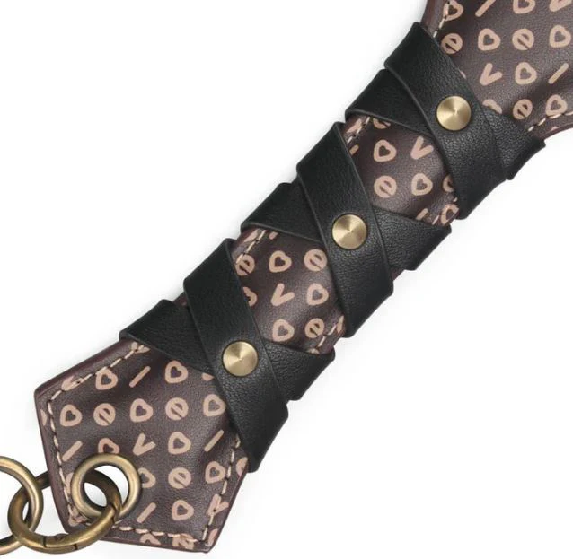 Rebellion Reign Love Paddle in Vegan Leather - Image 3