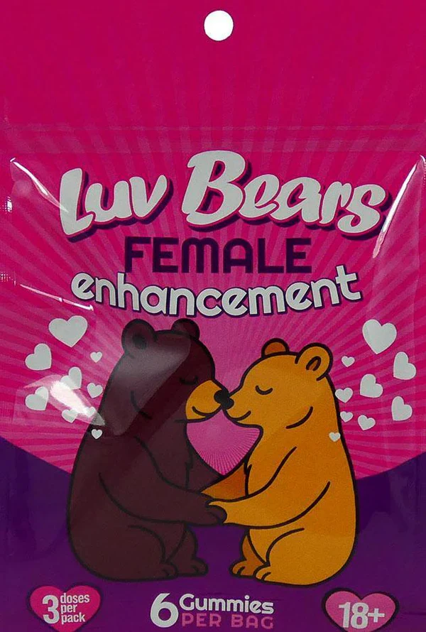 Luv Bears Female Enhancement Gummy, Single Pack