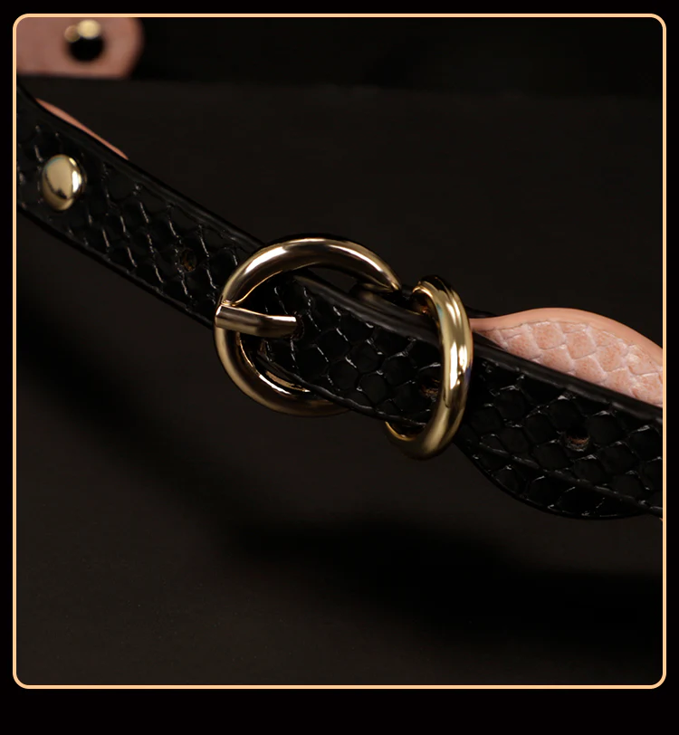 Luxe Bondage Box Set in Pink & Black Twist by Fetish Pleasure Play - Image 12
