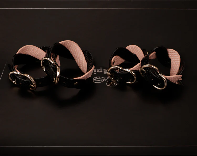 Luxe Bondage Box Set in Pink & Black Twist by Fetish Pleasure Play - Image 8