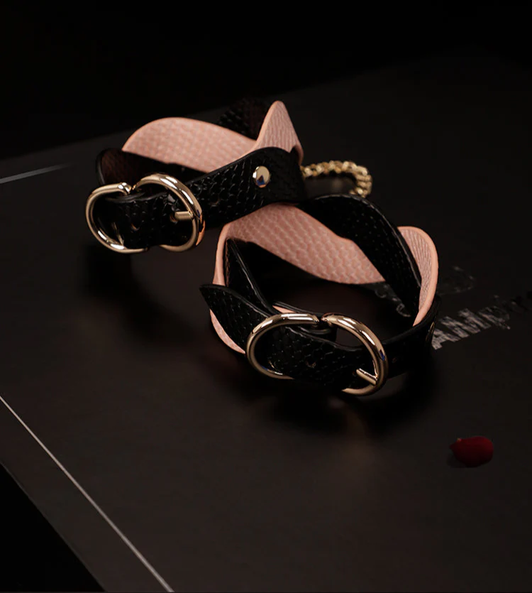 Luxe Bondage Box Set in Pink & Black Twist by Fetish Pleasure Play - Image 9
