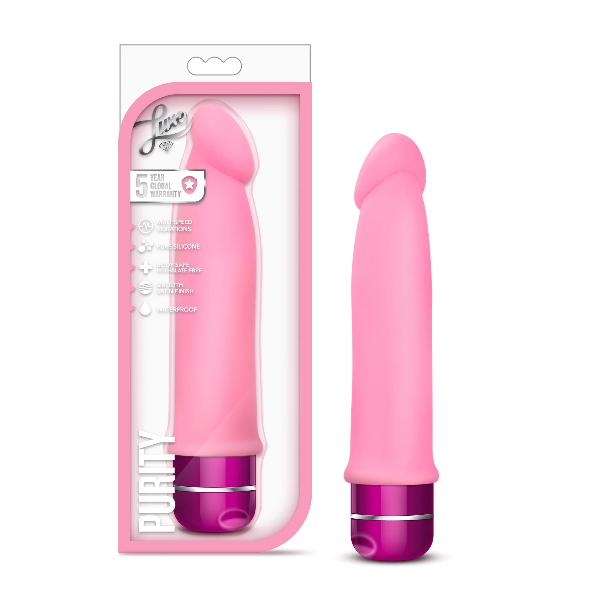 Luxe Purity Pink Vibrator - Image 5