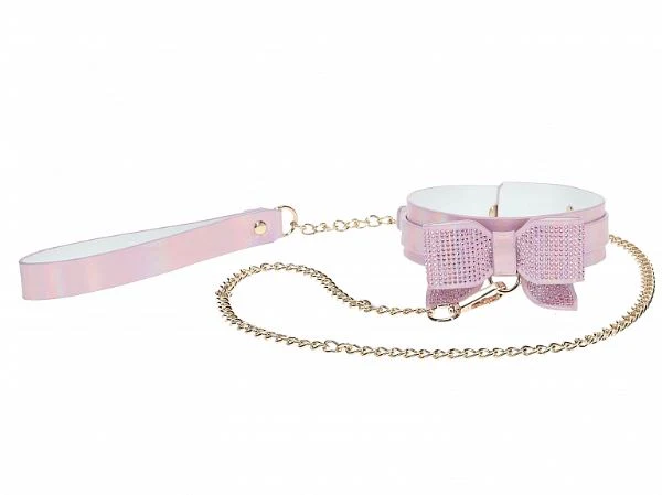 Luxury Traveler Bondage Collection in Iridescent Pink with Bag - Image 5