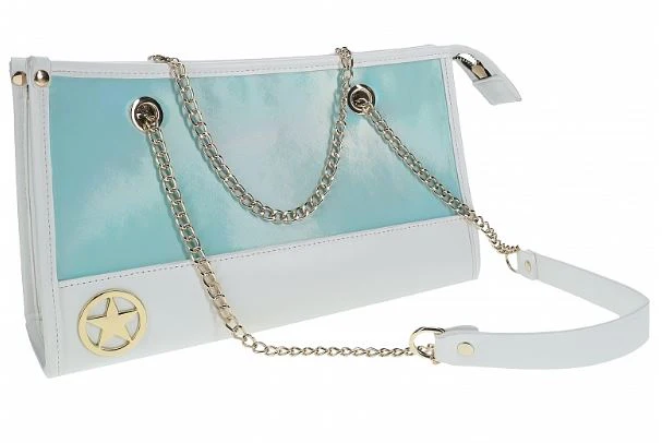 Luxury Traveler Bondage Collection in Iridescent Teal with Bag - Image 3