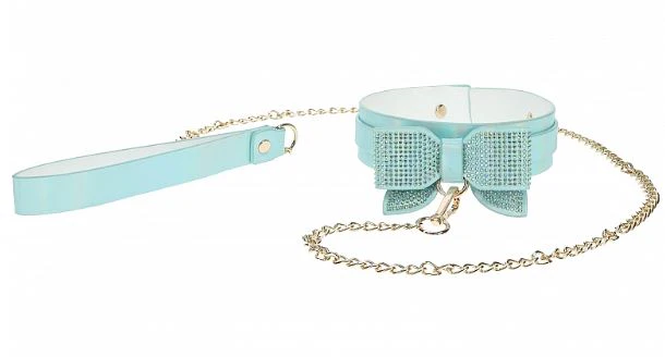 Luxury Traveler Bondage Collection in Iridescent Teal with Bag - Image 8
