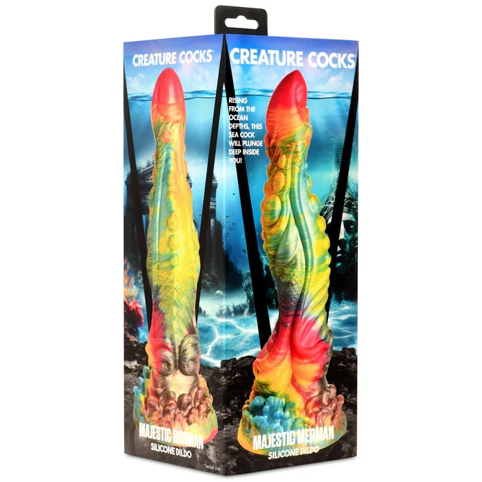 MAJESTIC MERMAN SILCONE FANTASY DILDO - Image 3