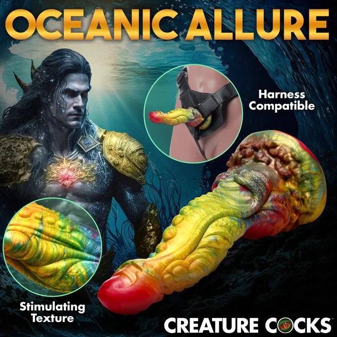 MAJESTIC MERMAN SILCONE FANTASY DILDO - Image 9